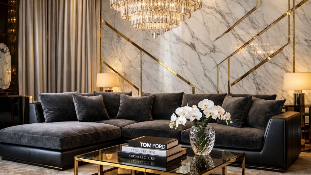 Premium upholstery textures for luxury sectional seating - CozySofaHub