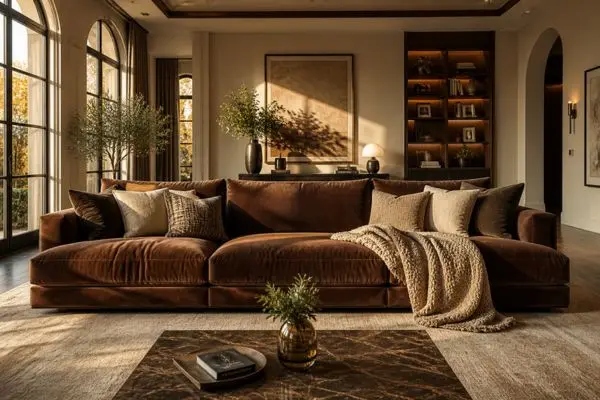 Durable and stylish velvet furniture for home comfort