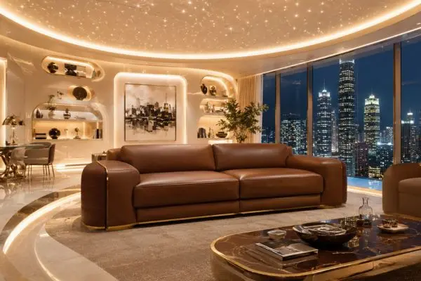 Routine leather furniture care and deep cleaning instructions