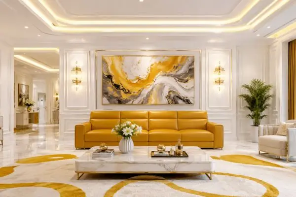 Placing premium couch designs in different living areas and apartment rooms