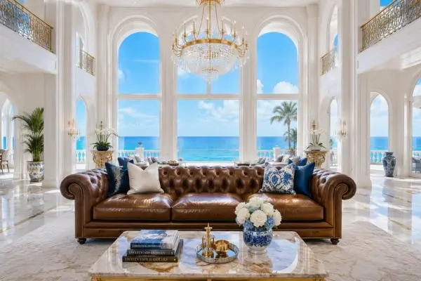 Creative interior design styling ideas for luxury living room seating