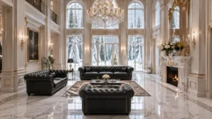 Explore premium black sofa set designs trending across the USA, UK, Canada, and Thailand.